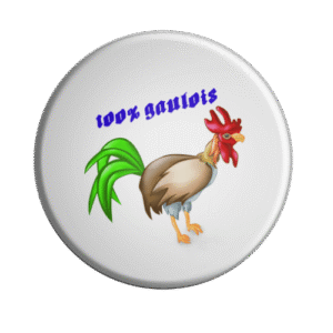 BADGESAGOGO.FR - Badge 100% GAULOIS