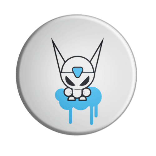 BADGESAGOGO.FR - Badge Evil cat