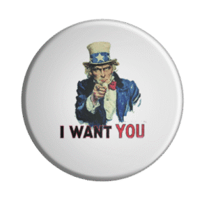 BADGESAGOGO.FR - Badge I want you