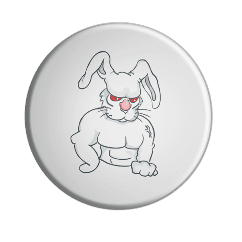 BADGESAGOGO.FR - Badge Lapin