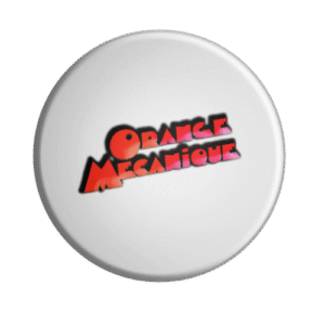 BADGESAGOGO.FR - Badge Orange Mécanique