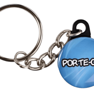 BADGESAGOGO.FR - Porte-clés 100% personnalisé face avant