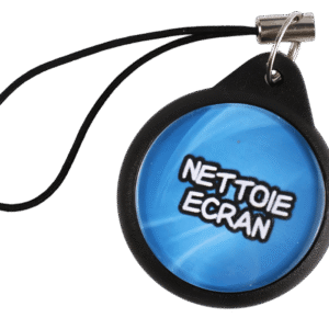 BADGESAGOGO.FR - Bijou de portable nettoie-écran 100% personnalisé - face avant