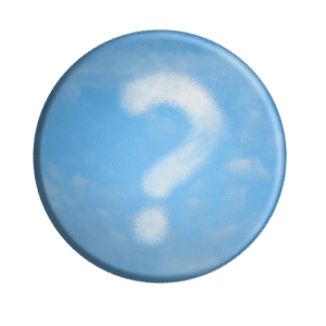BADGESAGOGO.FR - Badge La question existe en ciel