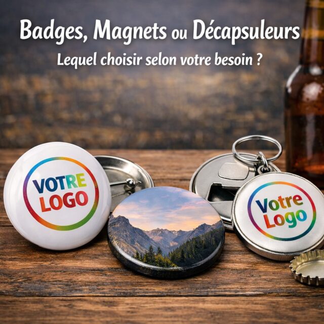 🎁✨ Badge, magnet ou décapsuleur…
Vous ne savez pas lequel choisir pour votre événement ou votre marque ?Chaque support a un objectif précis : visibilité, souvenir ou utilité.👉 Découvrez le guide complet :
https://badgesagogo.fr/goodies-personnalises-badge-magnet-decapsuleur/#GoodiesPersonnalisés #Badges #Magnets #Décapsuleurs #MarketingDigital #CommunicationVisuelle #Entrepreneurs #badge #badgedesign #badgespersonnalisés #badgesdesign #magnet #decapsuleurpersonnalisé