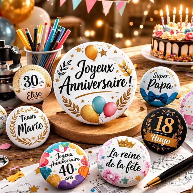 ✨ Le petit détail qui change complètement l'ambiance d'un anniversaire ? 🎉Un badge personnalisé !Il fait sourire 😄
Il crée des échanges 🤝
Il embellit les photos 📸
Et il devient un vrai souvenir ❤️Dans notre nouvel article, découvrez :🎨 Les styles les plus tendance
🎁 Des idées pour les invités
👧 Des badges pour les enfants
🥳 Des modèles pour les adultes
💍 Des inspirations pour les anniversaires de mariage
📏 Les meilleurs formats
✍️ Des exemples de textes amusants ou élégants👉 Toutes nos astuces sont ici :
https://badgesagogo.fr/badges-personnalises-anniversaires/💬 Vous préféreriez un badge drôle ou plutôt élégant ?#Anniversaire #BadgePersonnalisé #PartyIdeas #DIY #Décoration #Événement #Fête #badge #badgedesign #badges #badgespersonnalisés #badgesdesign